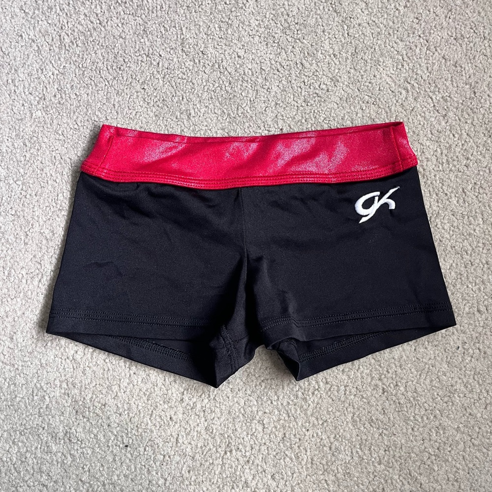 GK Red and Black Shorts